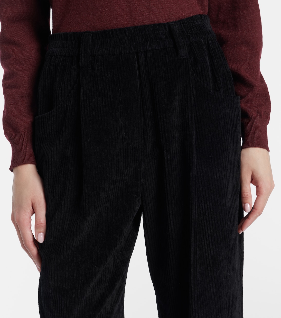 Cotton corduroy pants | Brunello Cucinelli