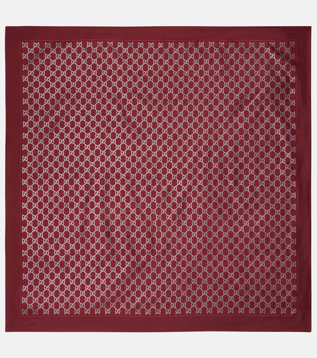 GG silk twill scarf | Gucci
