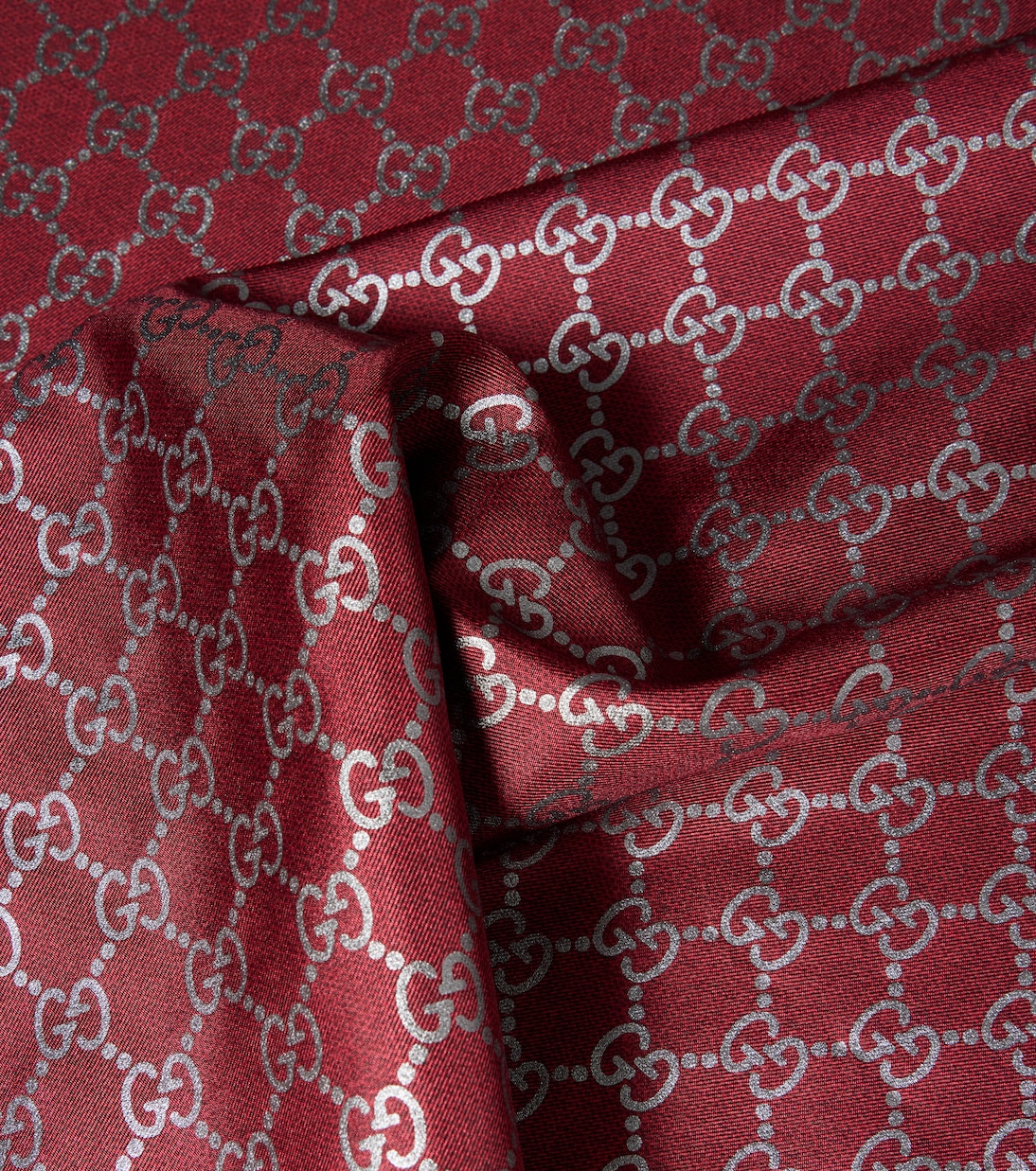 GG silk twill scarf | Gucci