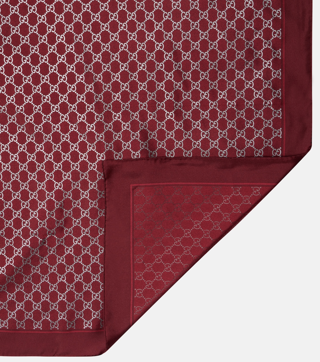 GG silk twill scarf | Gucci