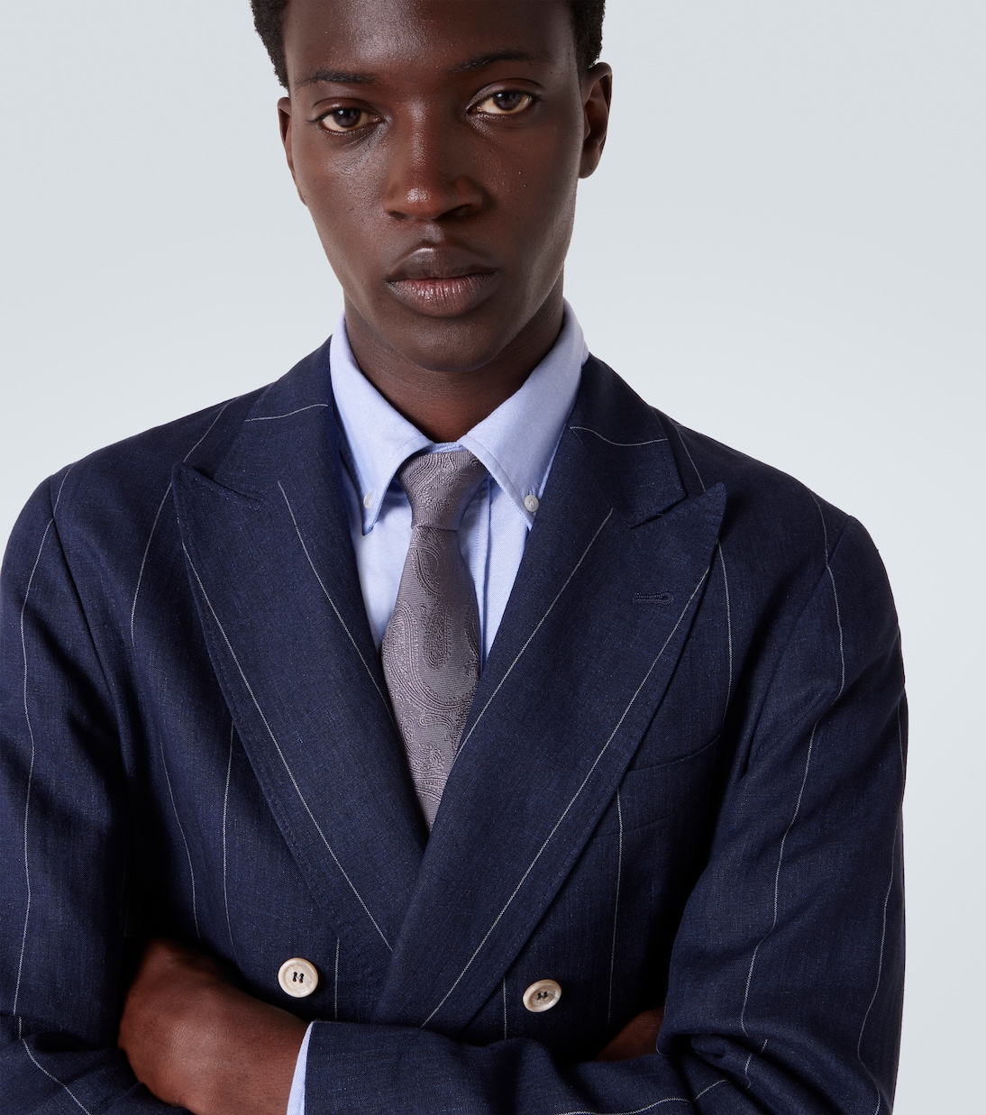 Paisley silk twill tie  | Brunello Cucinelli