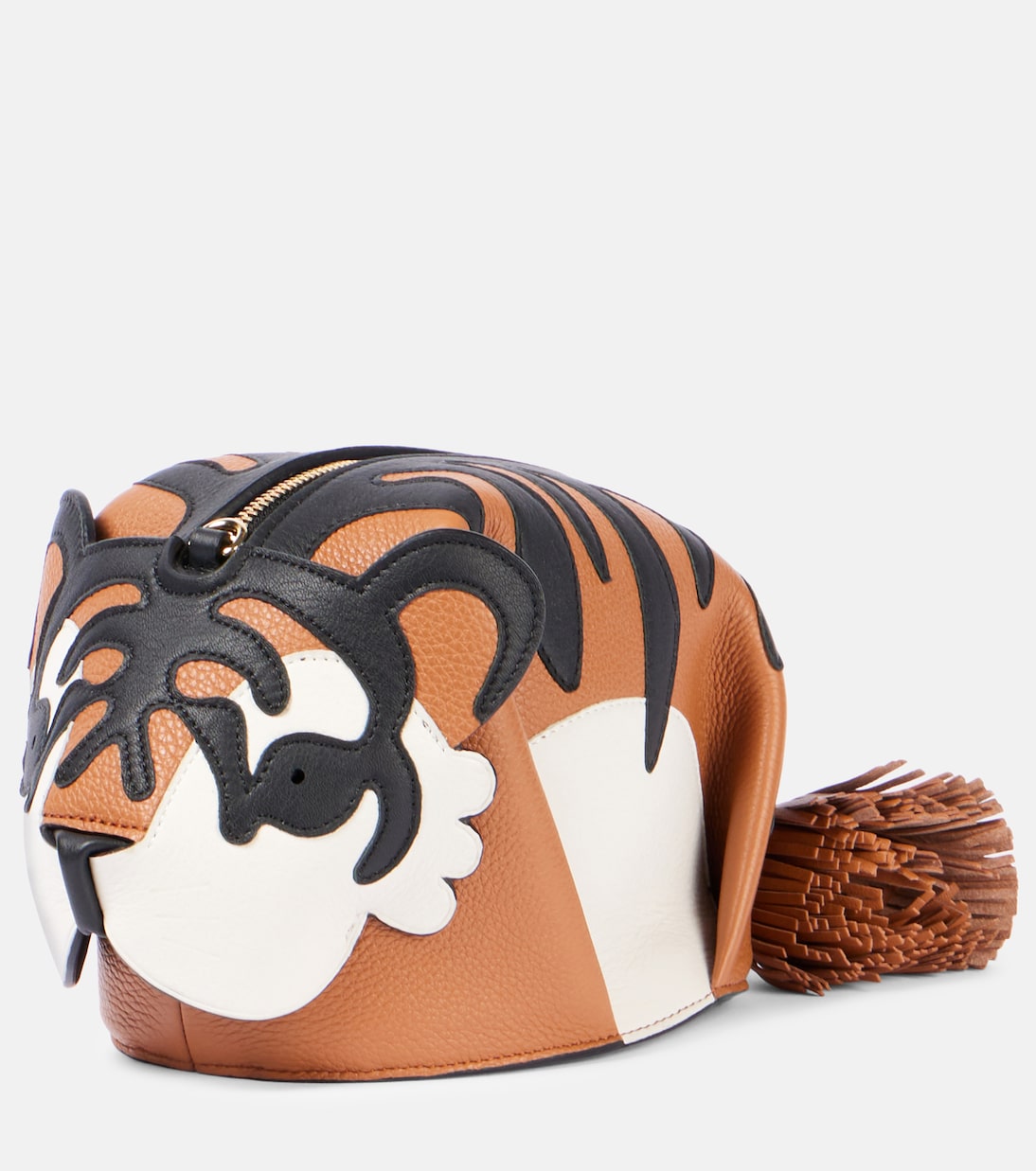 Paula's Ibiza - Clutch Tiger in pelle | Loewe