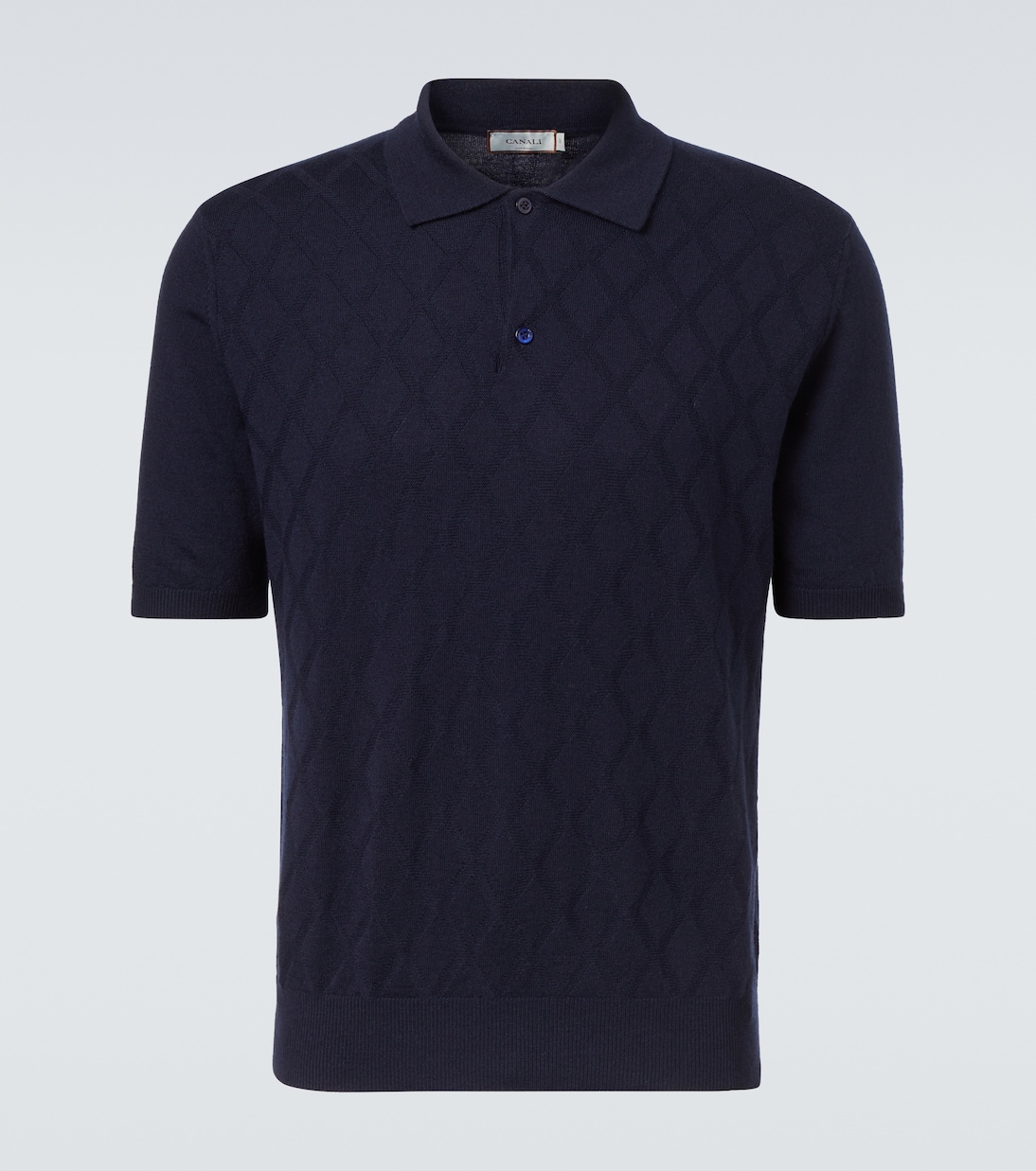 Polohemd aus Wolle | Canali