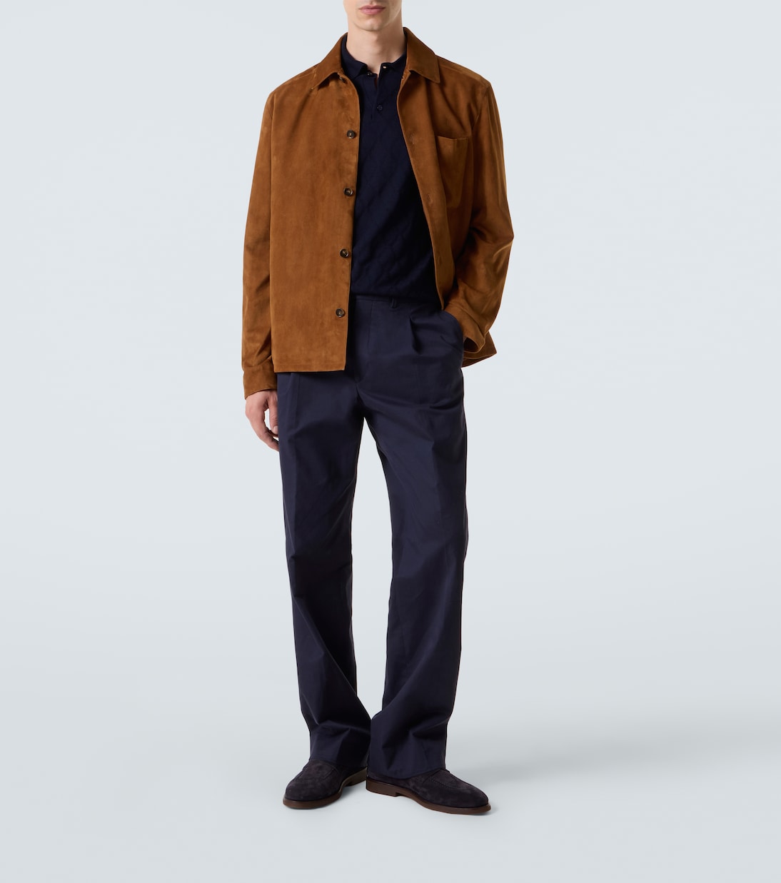 Polohemd aus Wolle | Canali