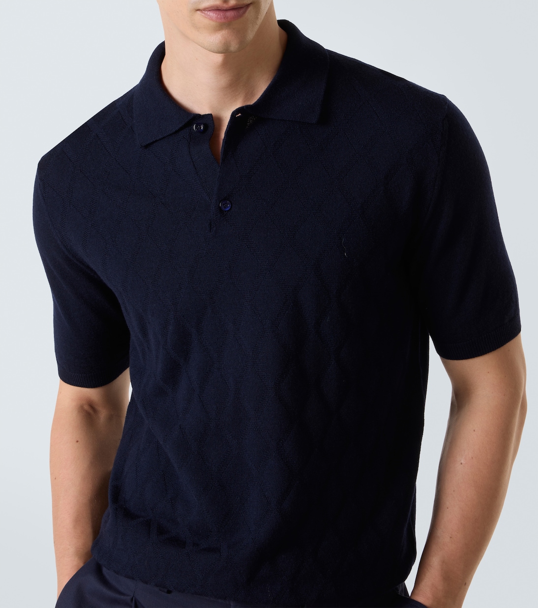 Polohemd aus Wolle | Canali
