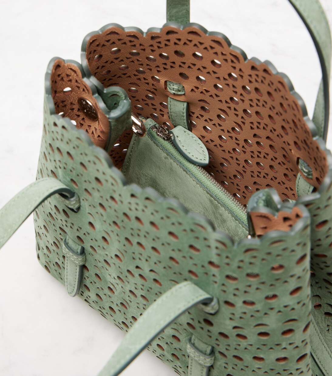 Borsa Mina 20 Small in pelle | Alaïa