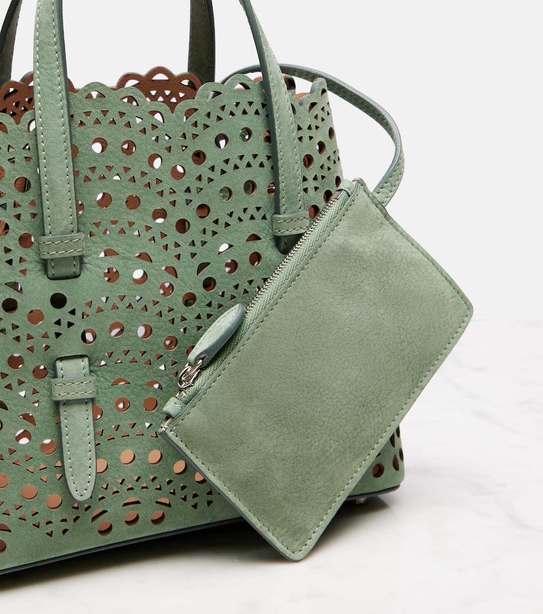 Borsa Mina 20 Small in pelle | Alaïa