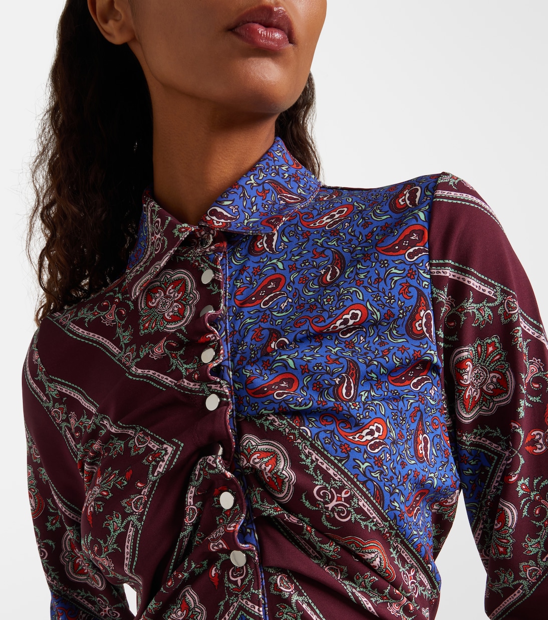 Chemise à motif cachemire | Rabanne
