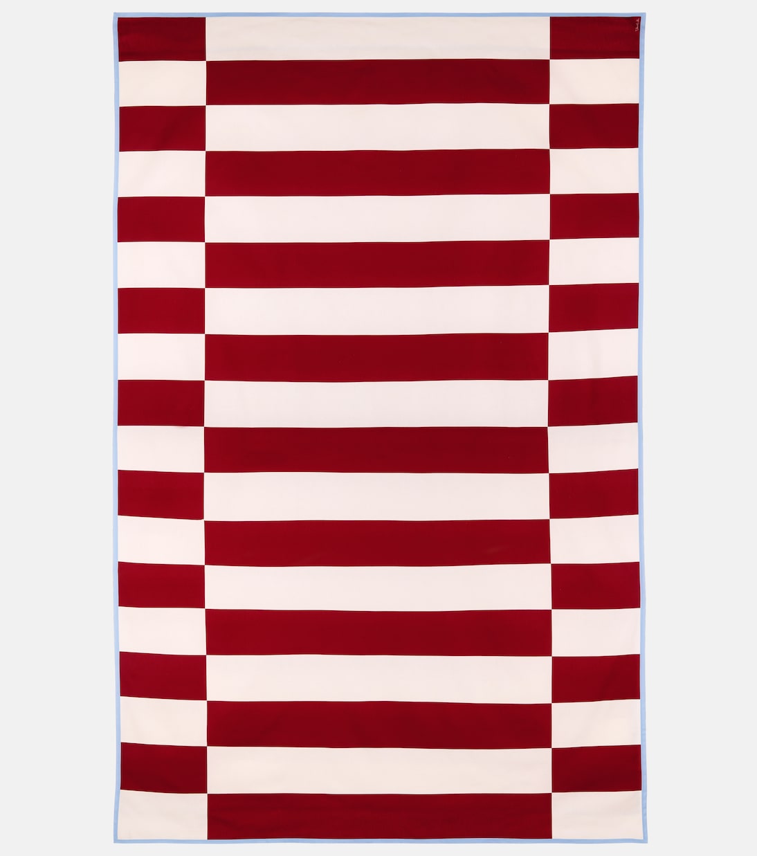 Striped linen tablecloth | La DoubleJ