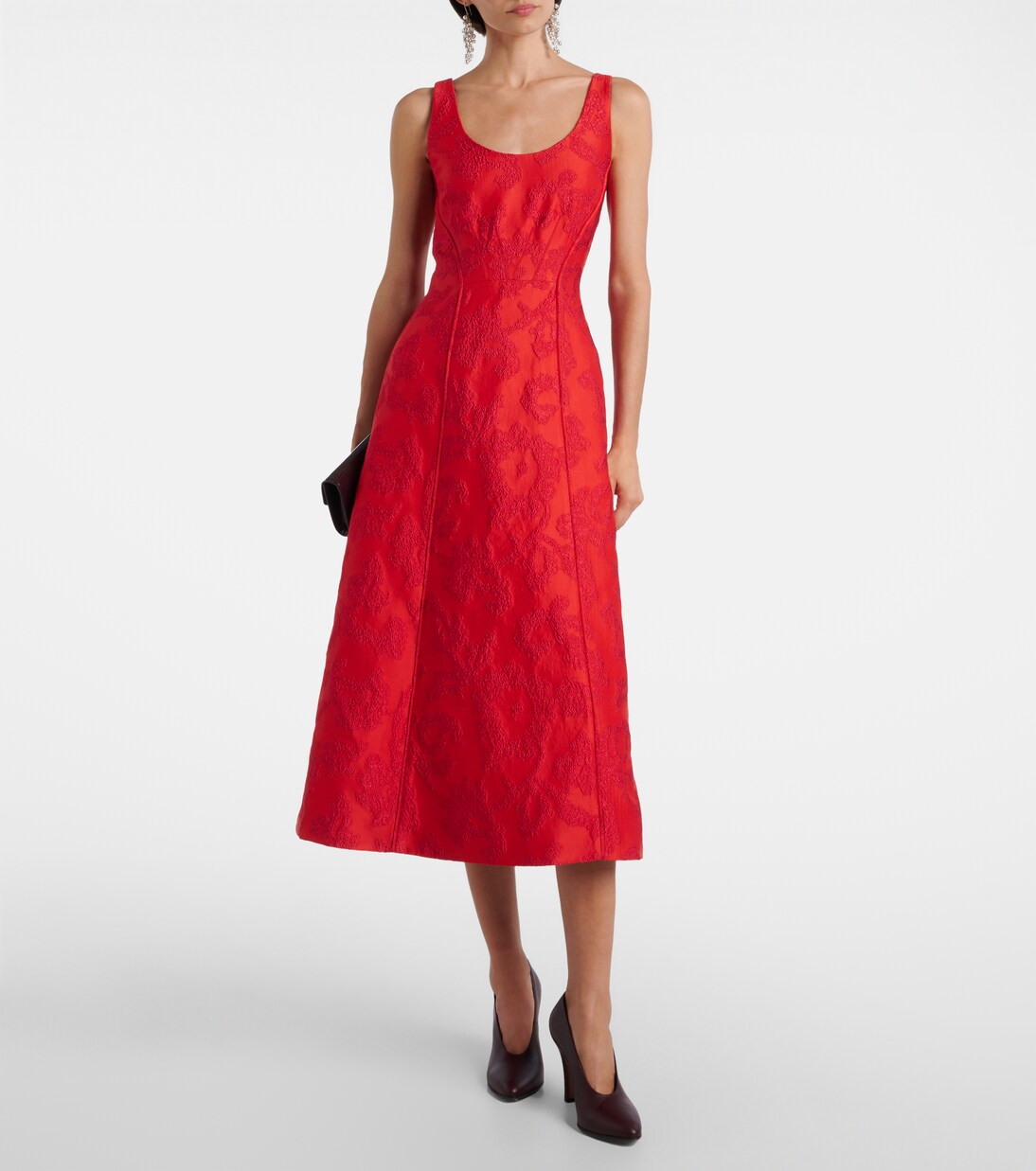 Midikleid Labrina aus Bouclé | Emilia Wickstead