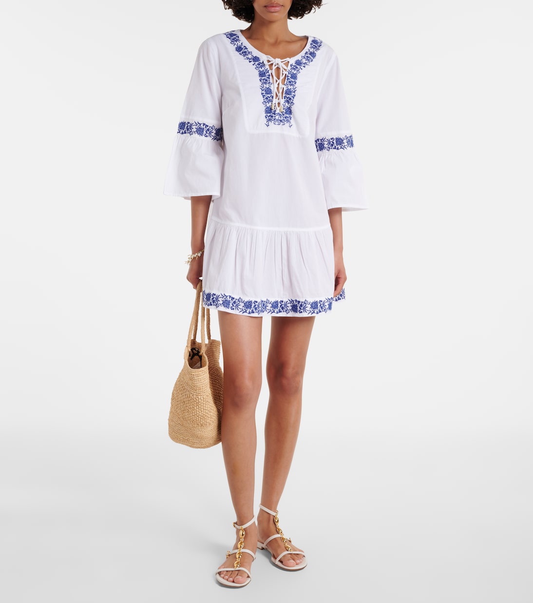 Minikleid Cannes aus Baumwolle | Heidi Klein