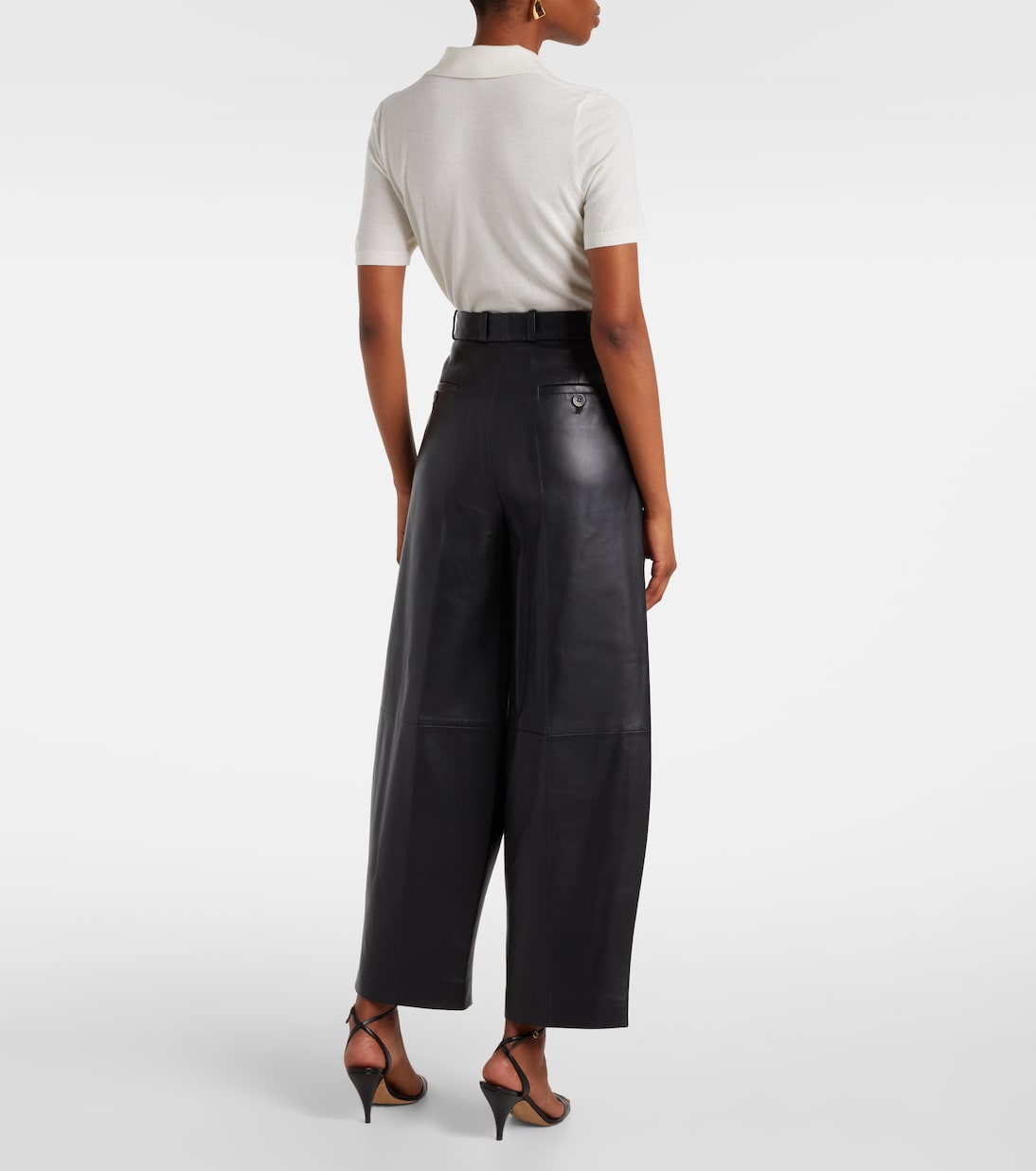 Pantaloni Dash in pelle | Altuzarra
