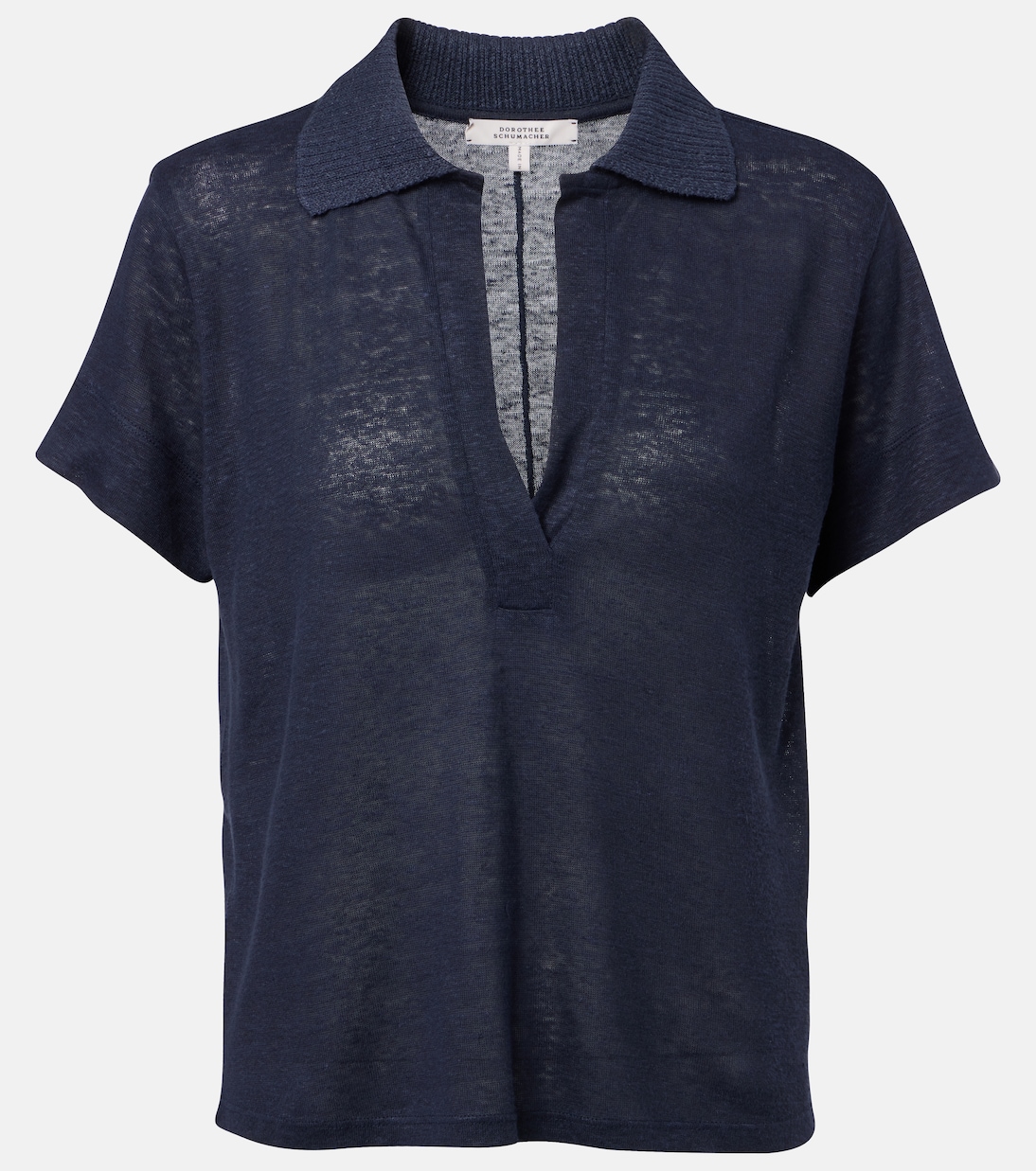 Natural Ease hemp polo shirt | Dorothee Schumacher