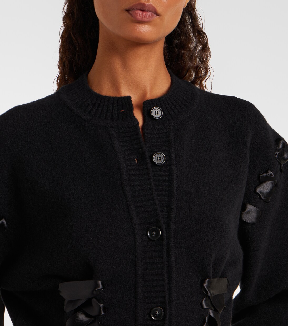 Embellished wool-blend cardigan | Simone Rocha
