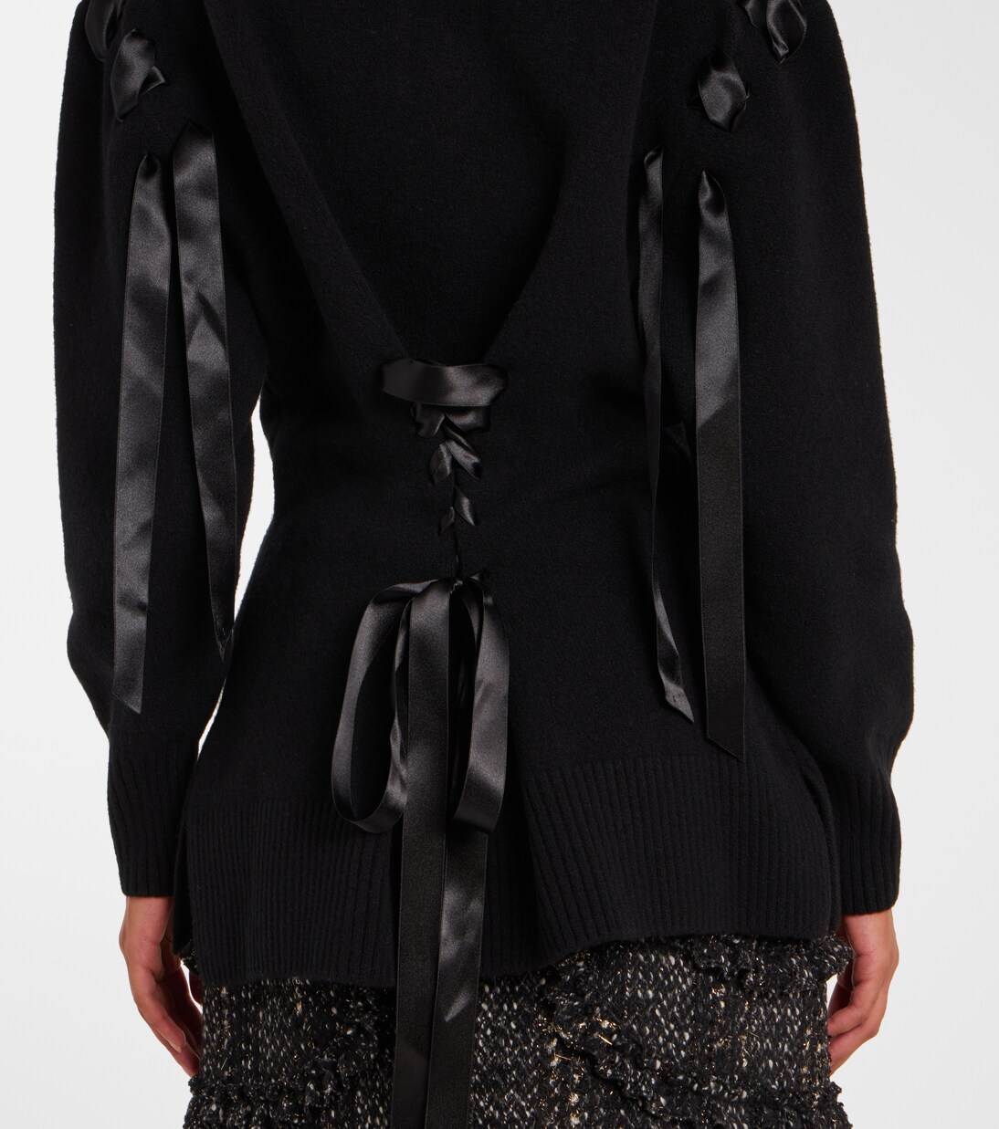 Embellished wool-blend cardigan | Simone Rocha