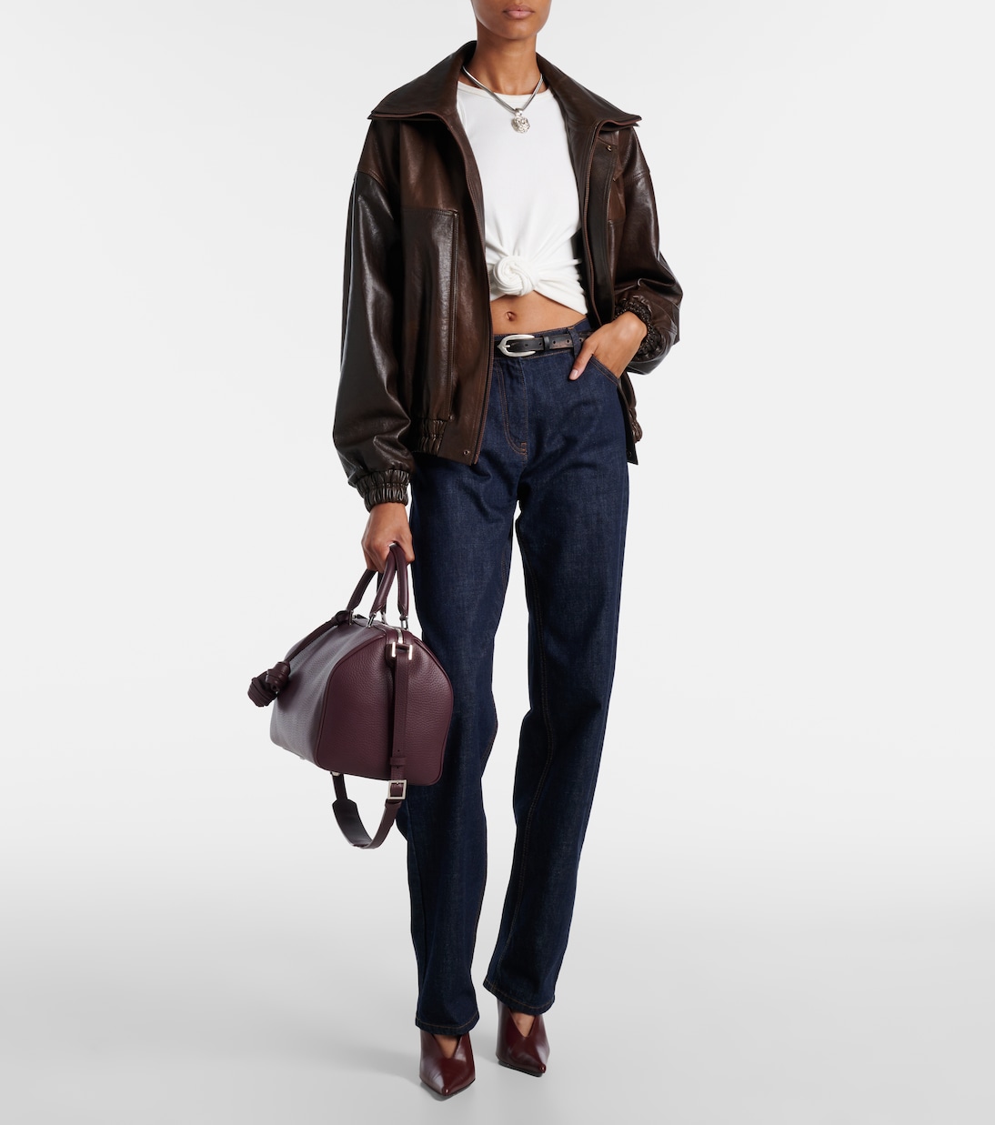Weekender Varsovia aus Leder | Magda Butrym