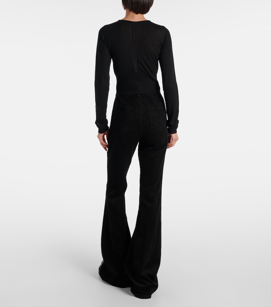 Cutout virgin wool sweater | Rick Owens