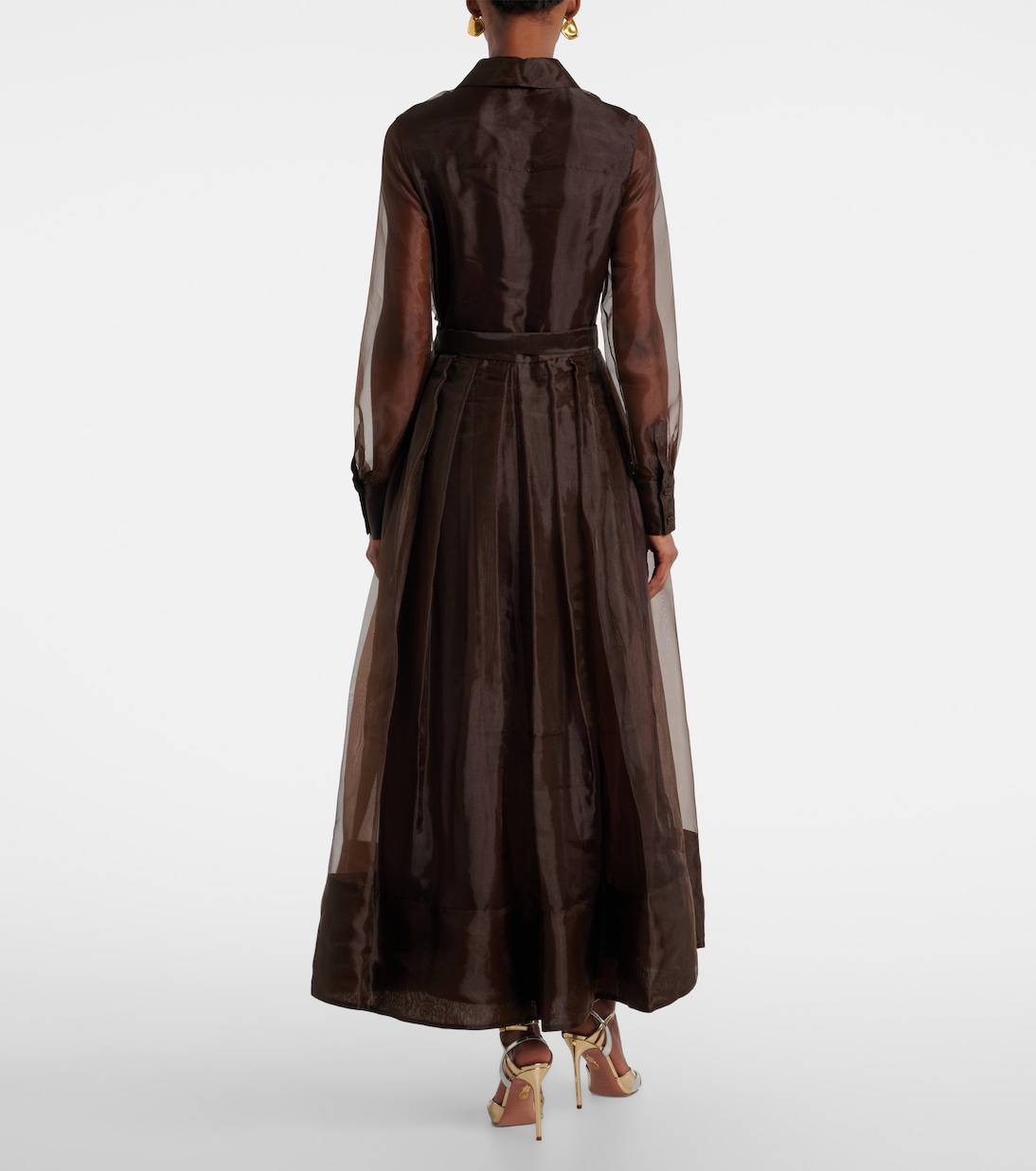 Montgomery organza shirt dress | Simkhai
