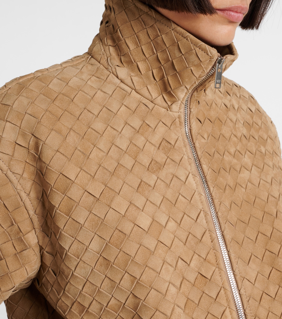 Intrecciato suede jacket | Bottega Veneta