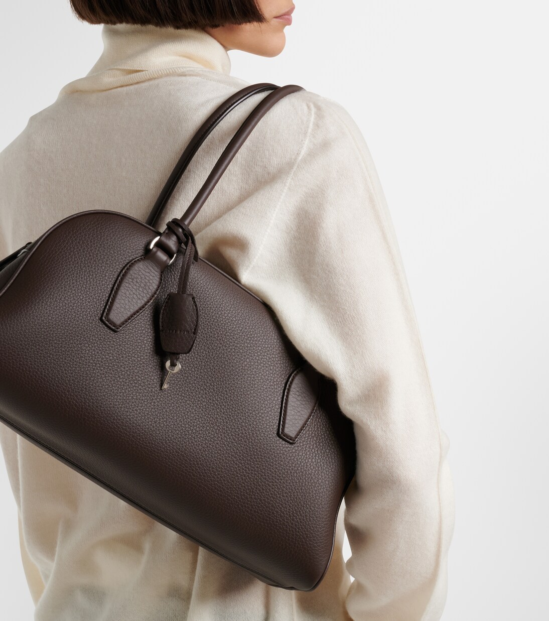 حقيبة للكتف من الجلد E/W India | The Row