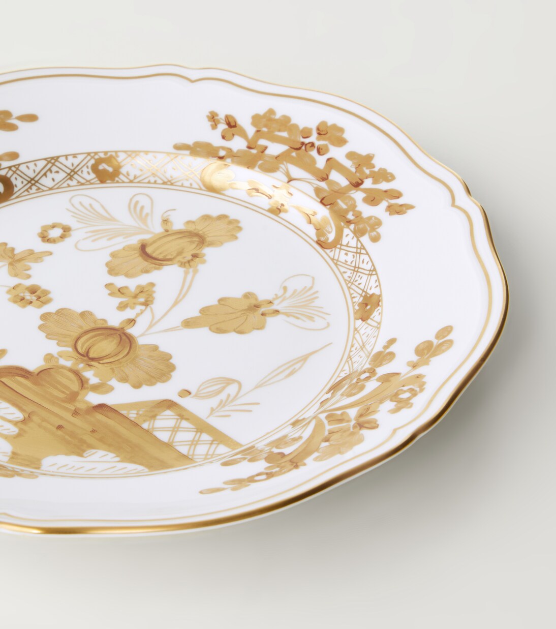 Plato llano Oriente Italiano de porcelana | Ginori 1735