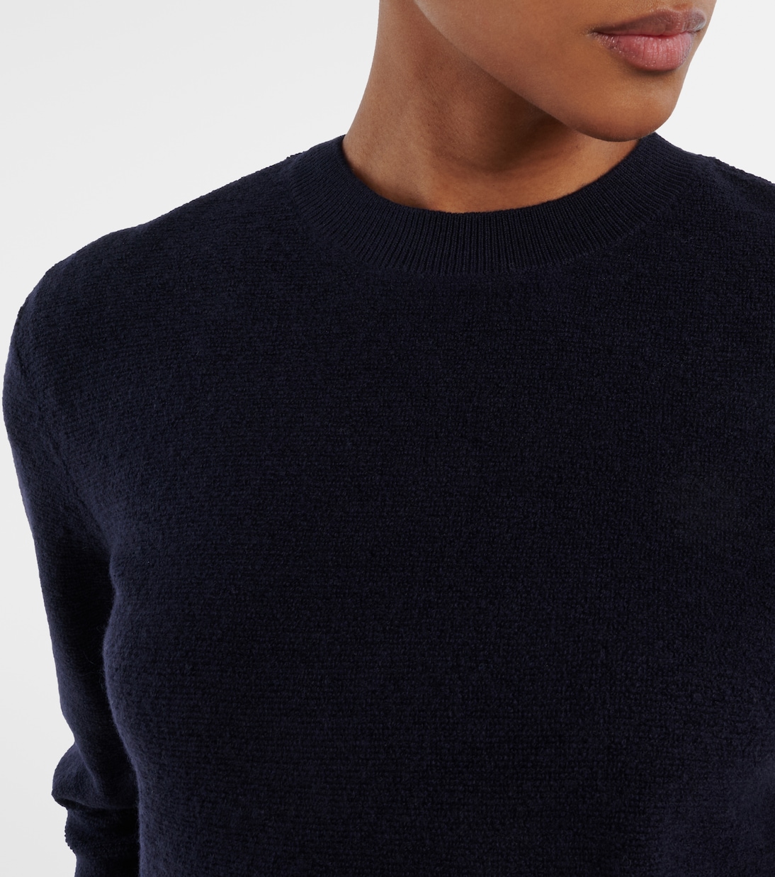 Logo embroidered wool sweater | Loewe