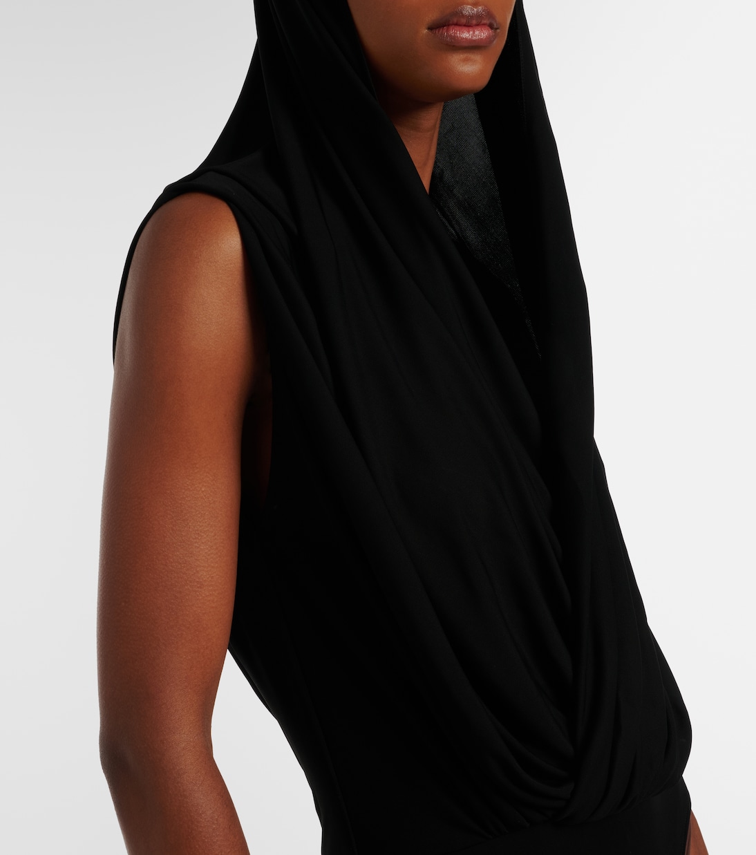 Body in jersey drappeggiato | Alaïa