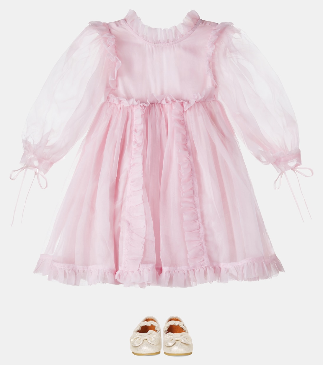 Kleid aus Seidenorganza | Petite Amalie  