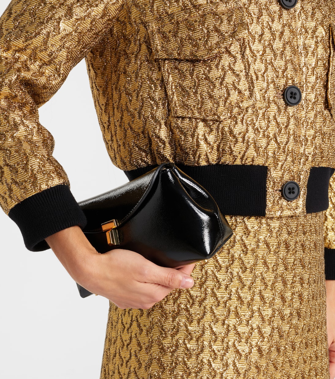 Golden Hour 크롭 블루종 재킷 | Dorothee Schumacher