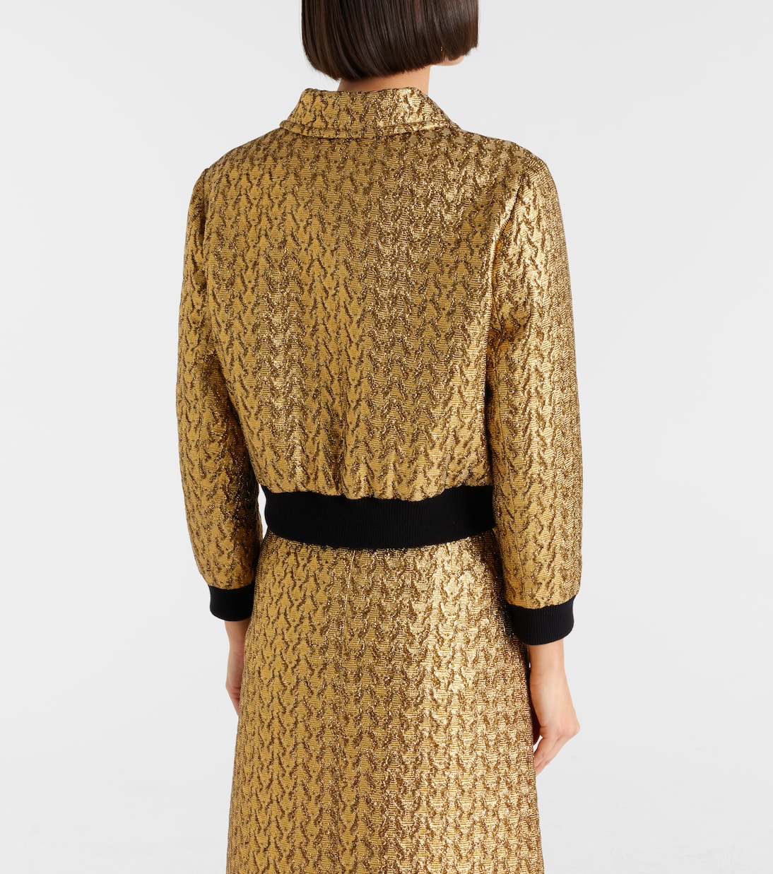 Golden Hour 크롭 블루종 재킷 | Dorothee Schumacher