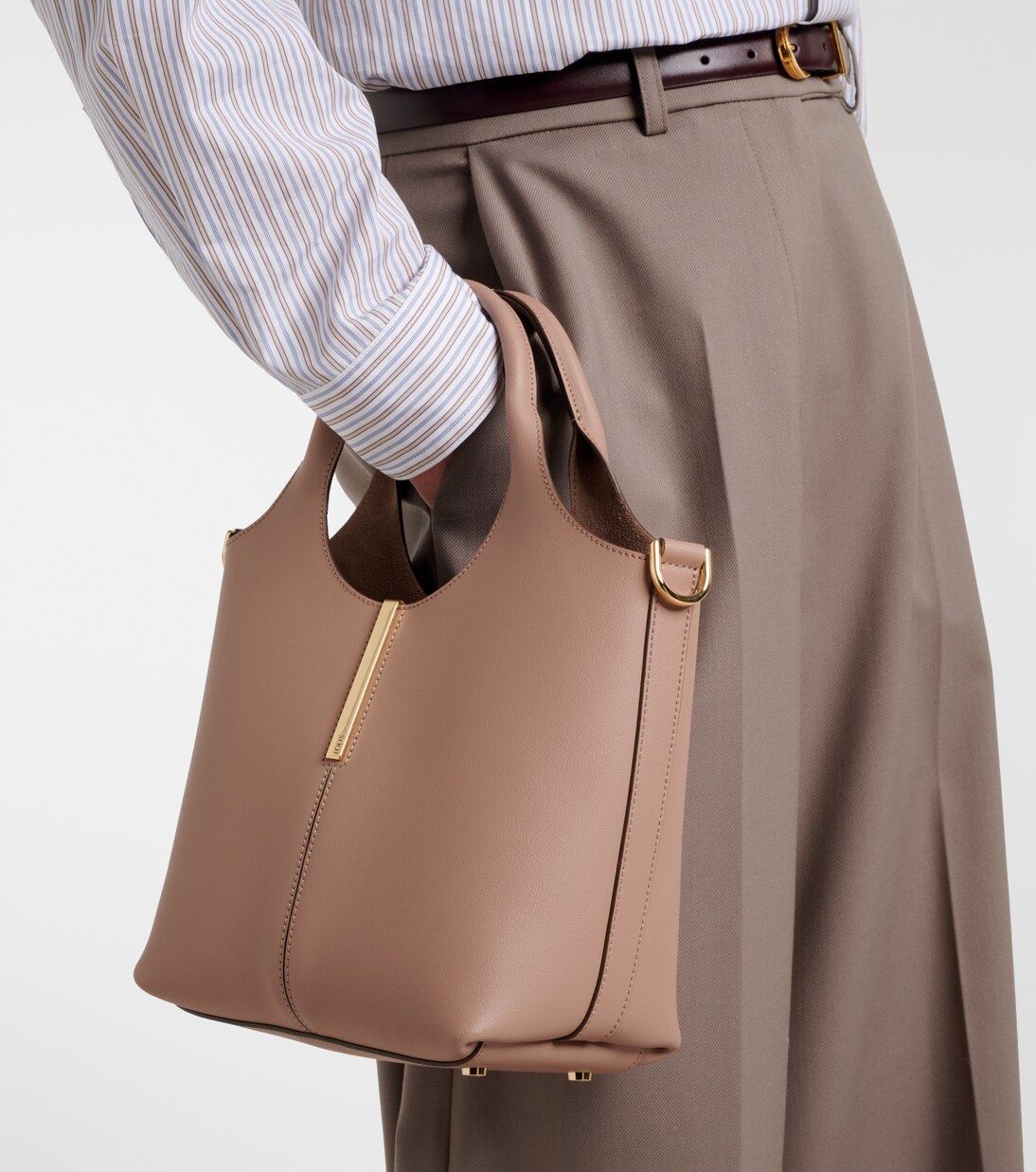 EBR Mini leather tote bag | Tod's