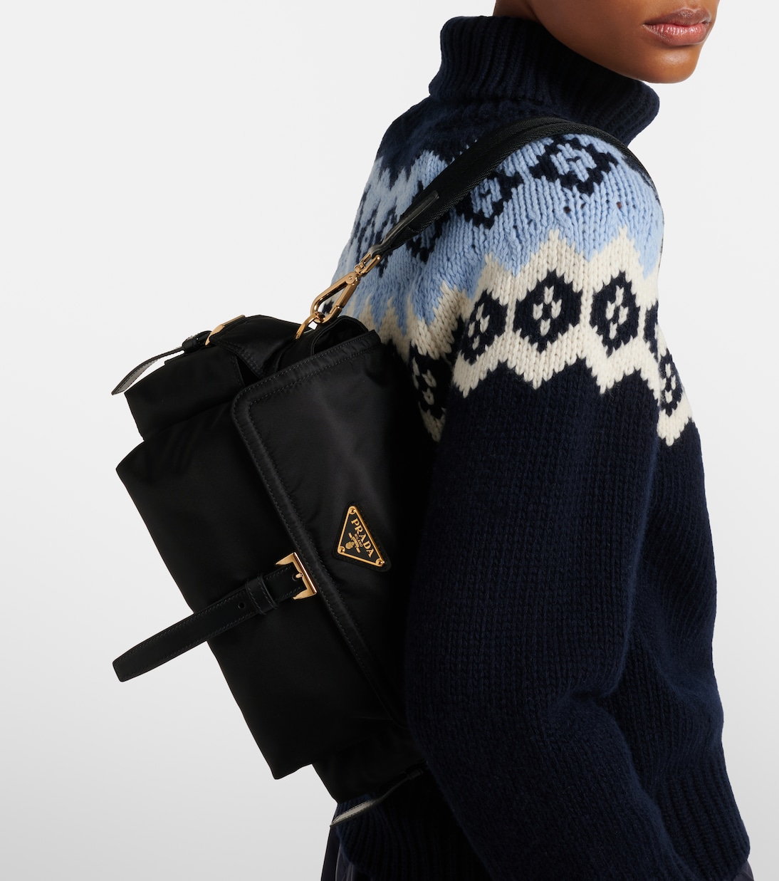 Schultertasche Prada Explore Medium aus Re-Nylon | Prada