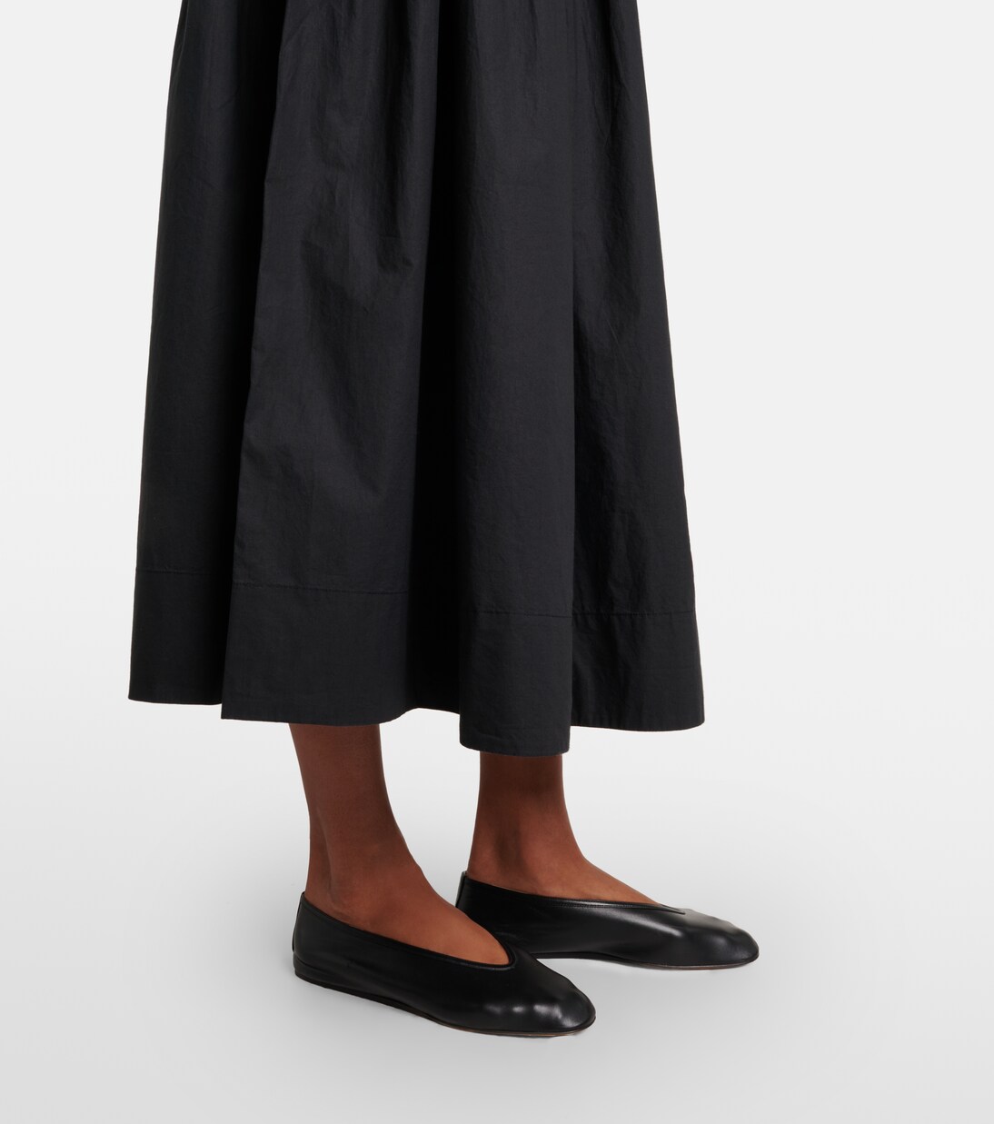 Marianne cotton poplin midi dress | Dôen