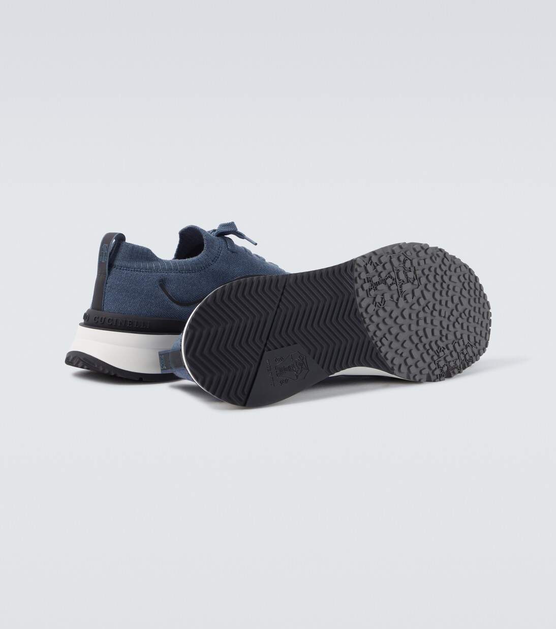 Techno knitted sneakers | Brunello Cucinelli