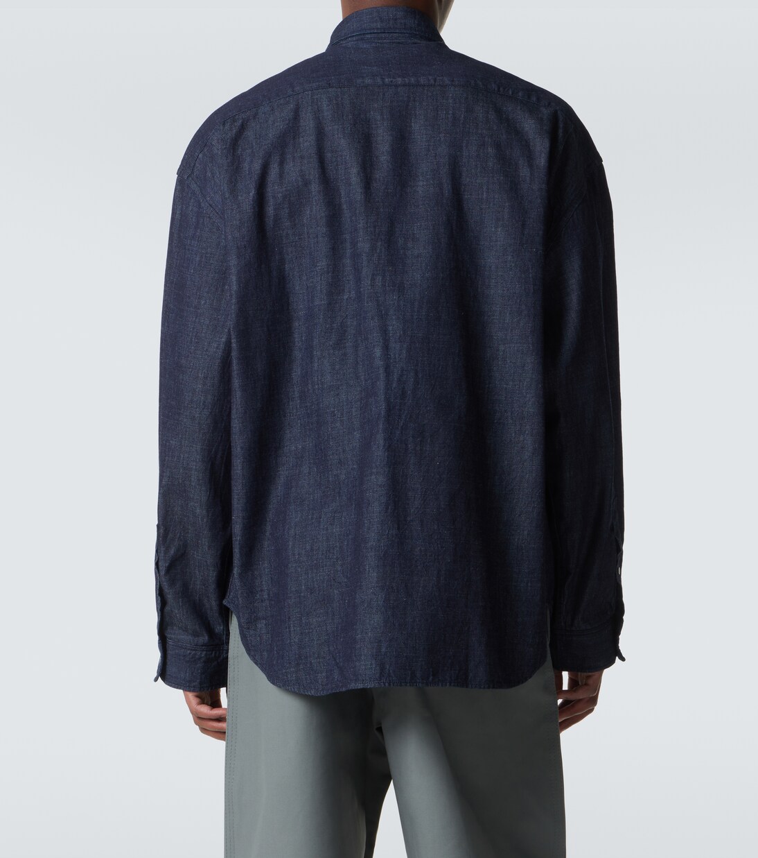 Embroidered denim shirt | Acne Studios