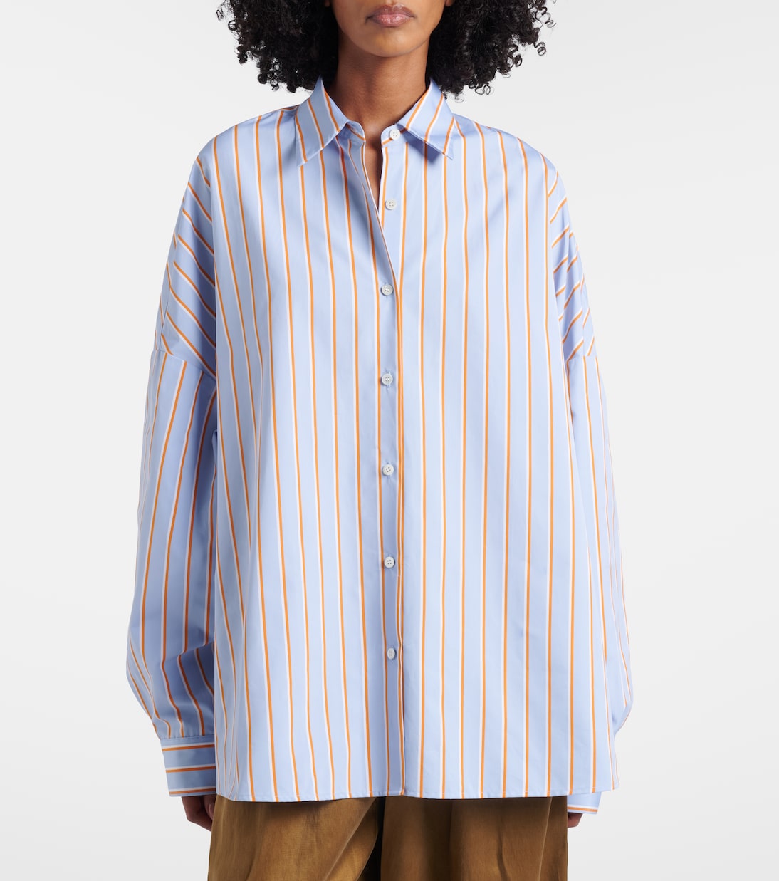 Striped cotton shirt | Dries Van Noten