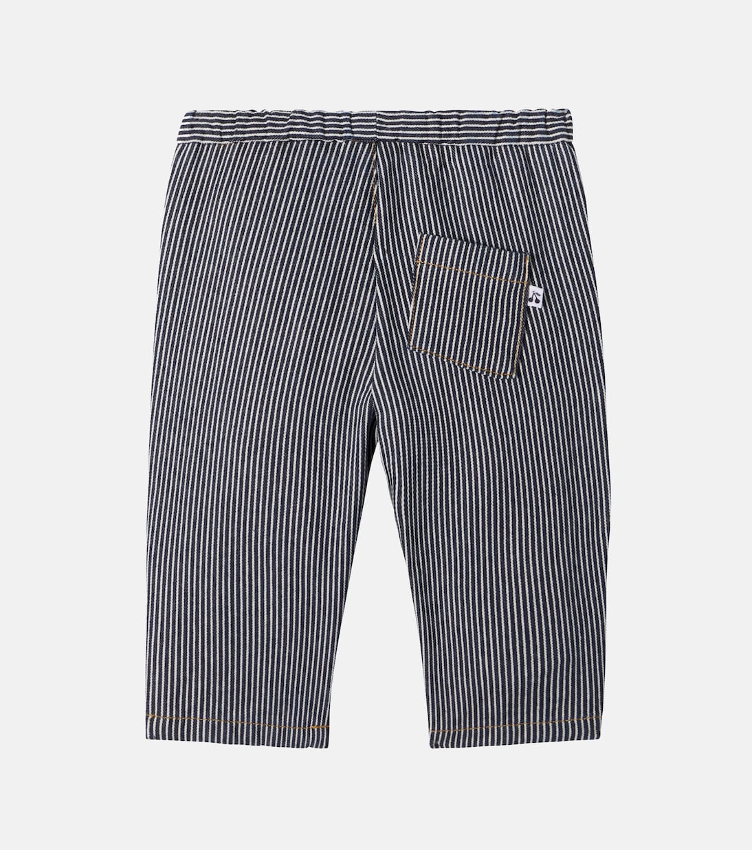 Baby striped cotton pants | Bonpoint