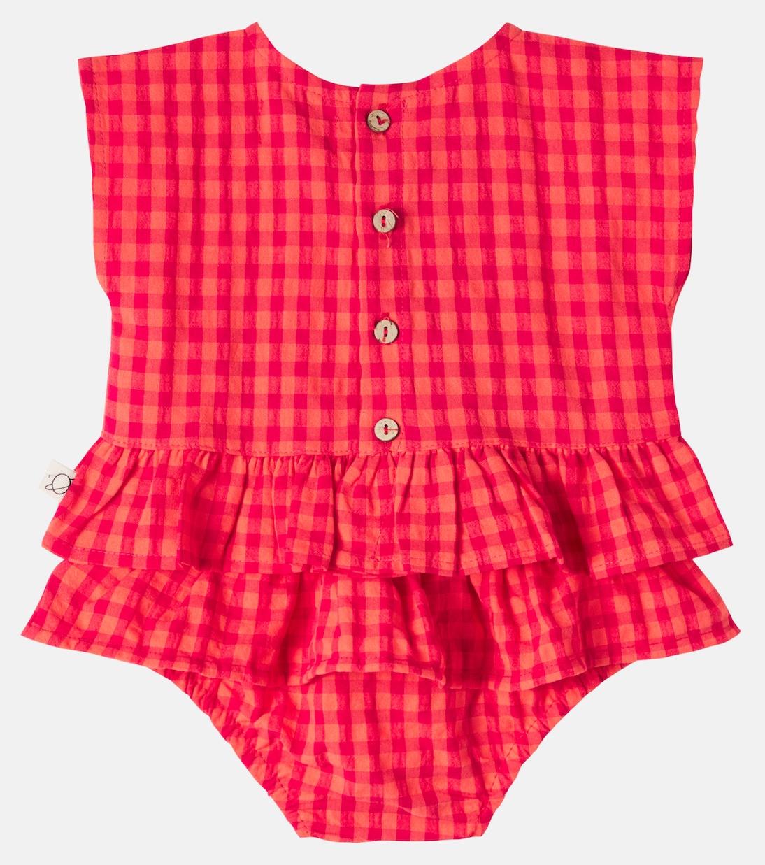 Baby Lua top and Coral bloomers set | Cozmo