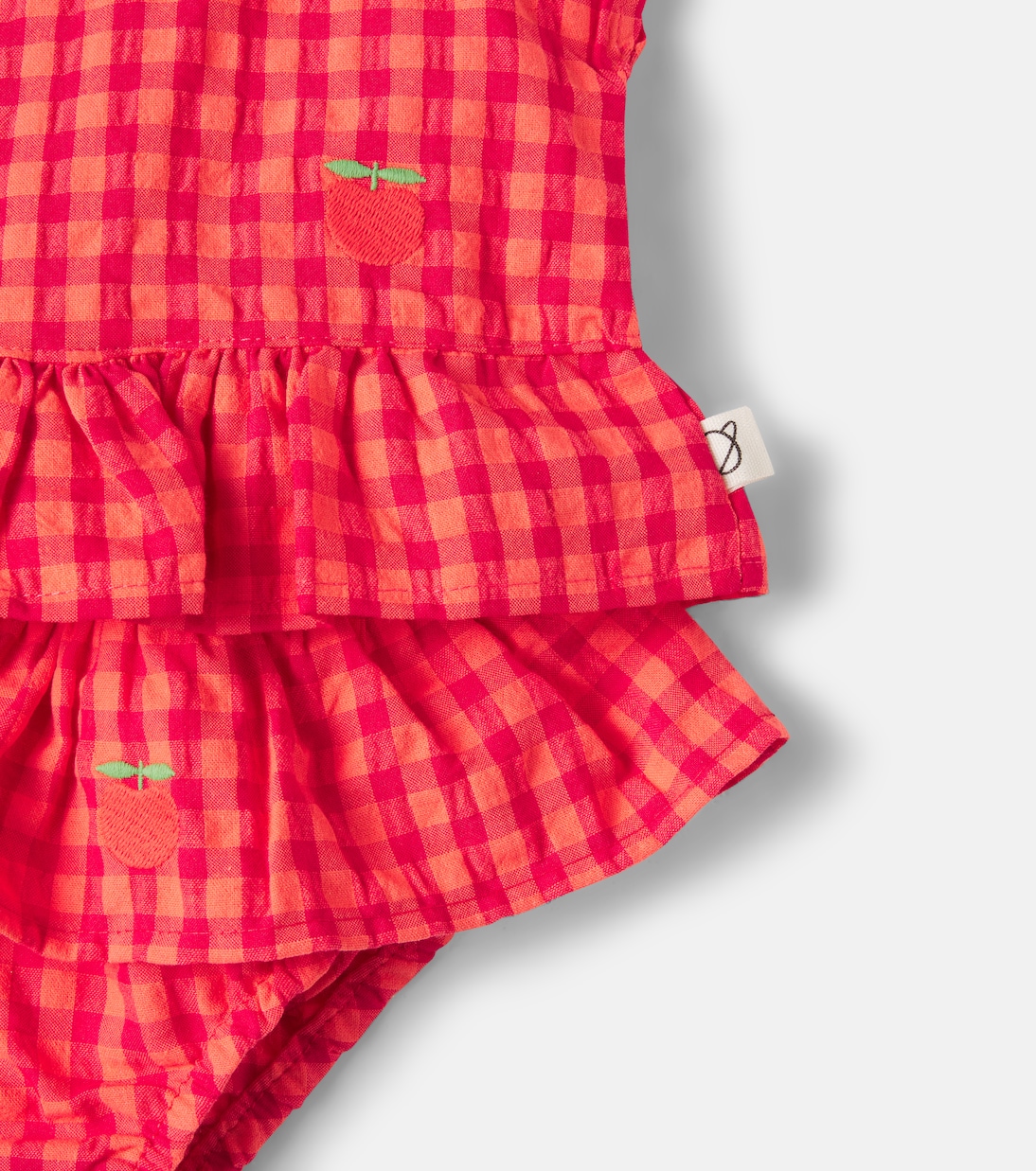 Baby Lua top and Coral bloomers set | Cozmo