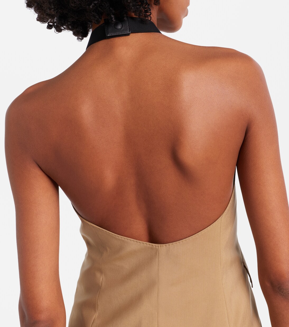 Nuraghe halterneck wool and silk vest | Max Mara