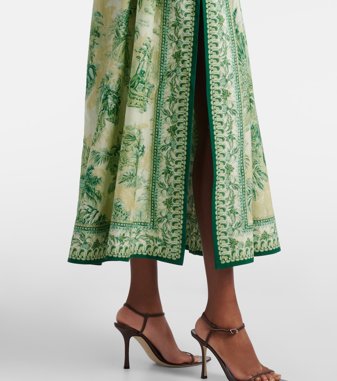 Hemdblusenkleid Sara aus Baumwolle und Seide | Alémais