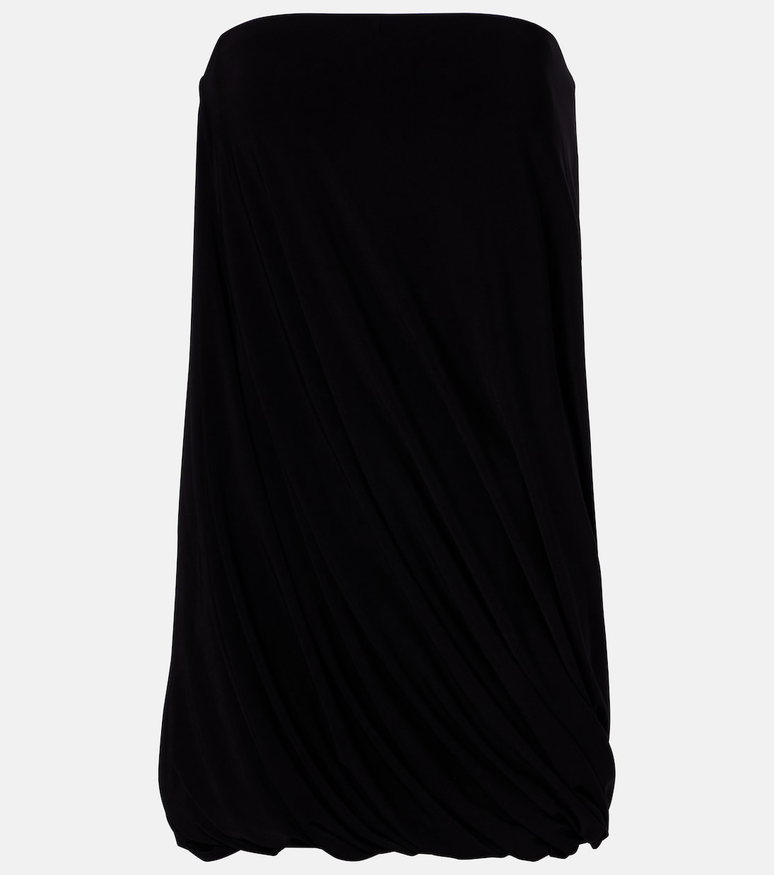 Strapless jersey minidress | Norma Kamali