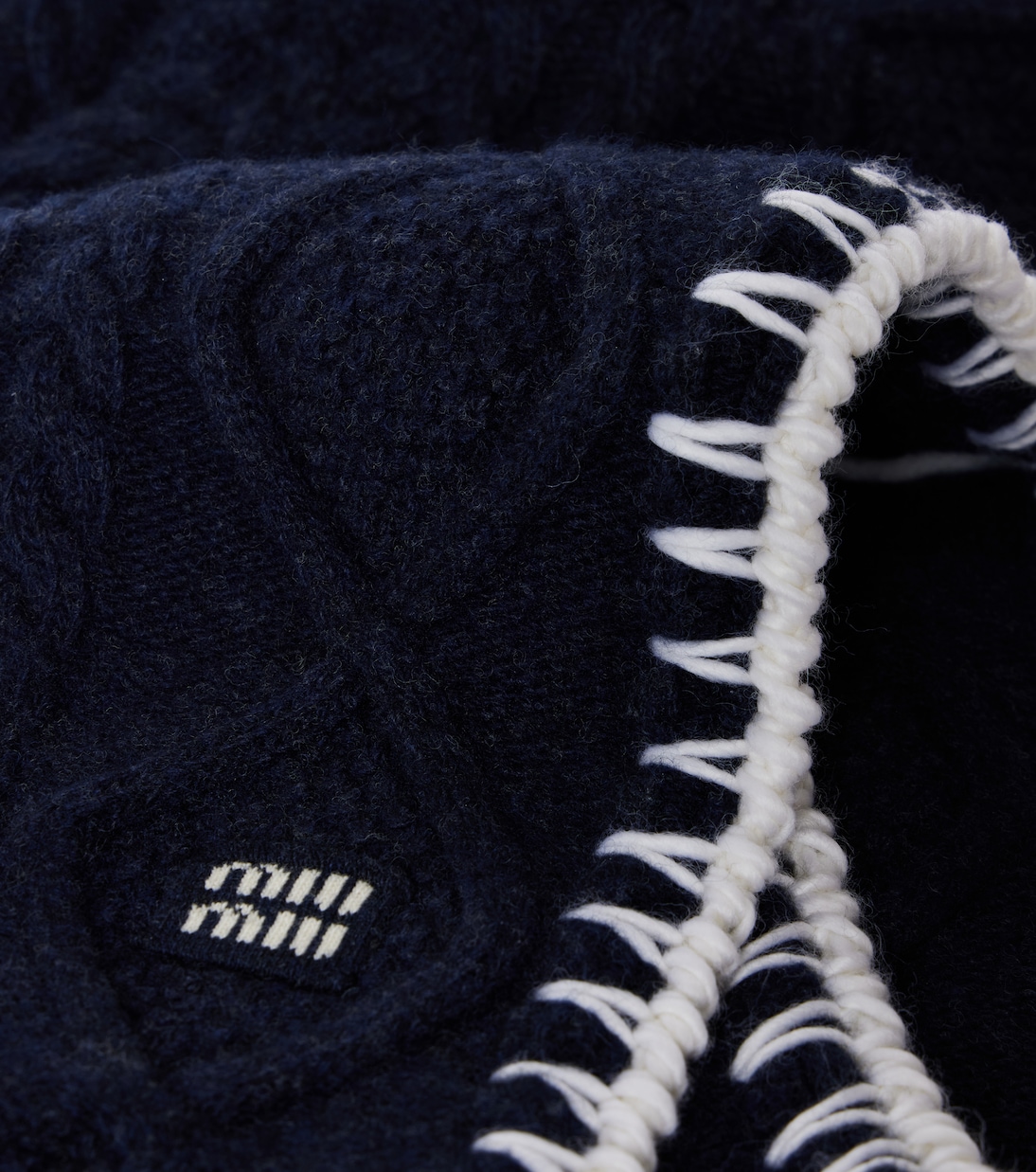 Schal aus Wolle und Kaschmir | Miu Miu