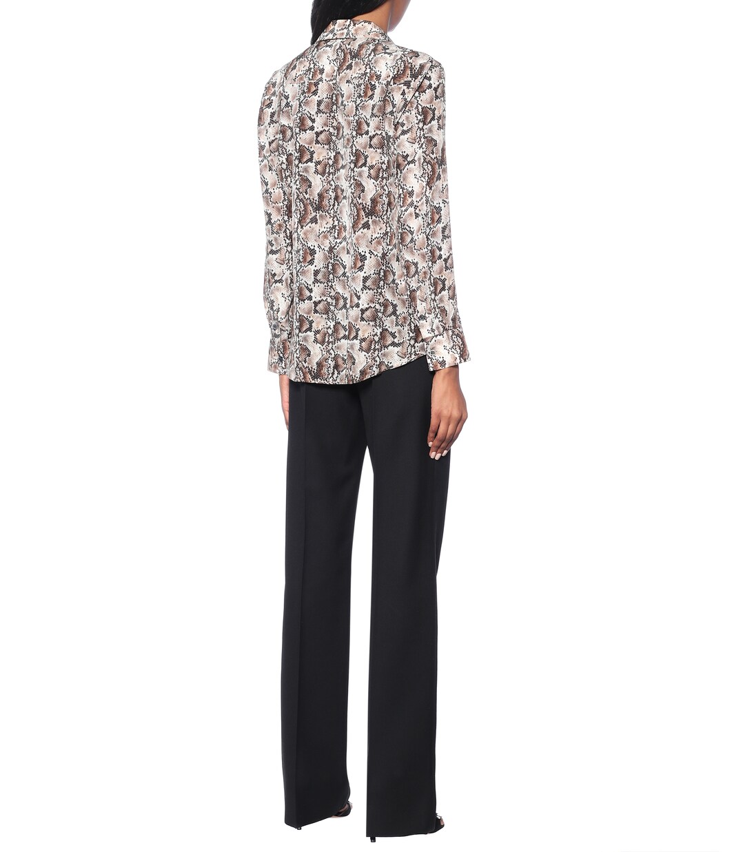 Chika snake-print silk blouse | Altuzarra