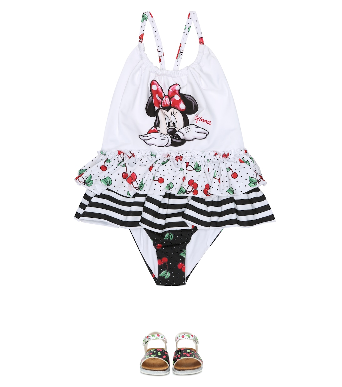 x Disney® printed swimsuit | Monnalisa