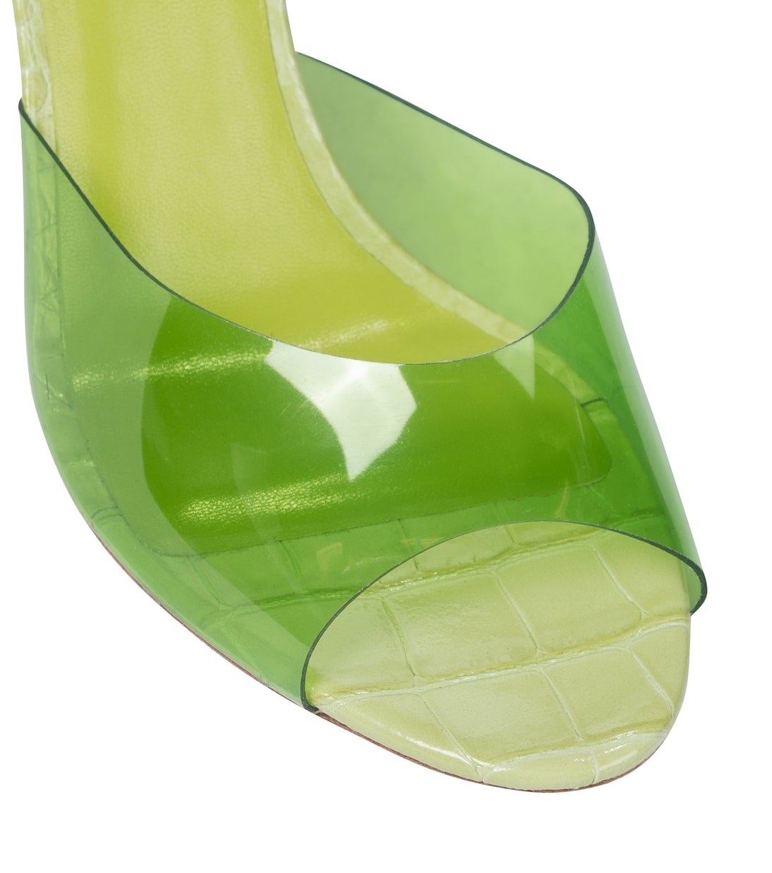 Sandalias Penelope de PVC y piel | Paris Texas