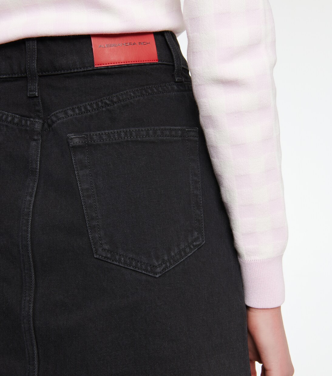Minifalda de jeans | Alessandra Rich