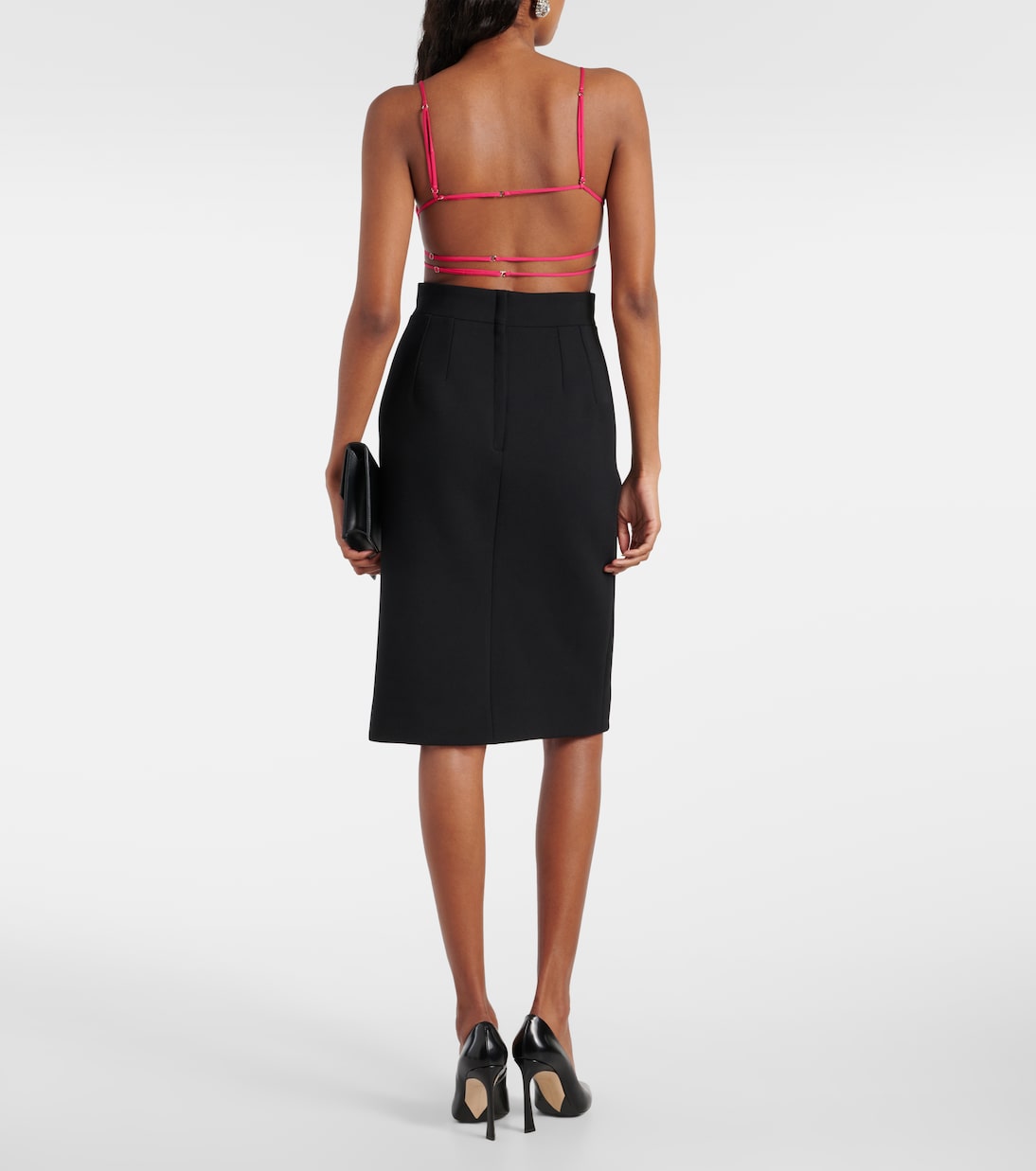 Bralette in gabardine | Nensi Dojaka