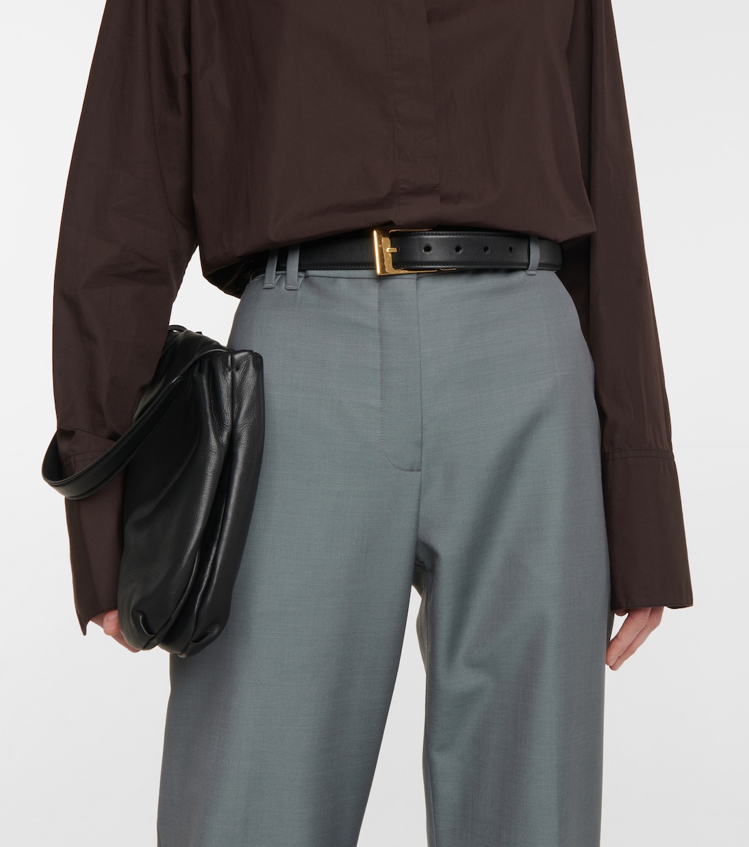 Cintura in pelle elegante THE ROW per giovani moderni