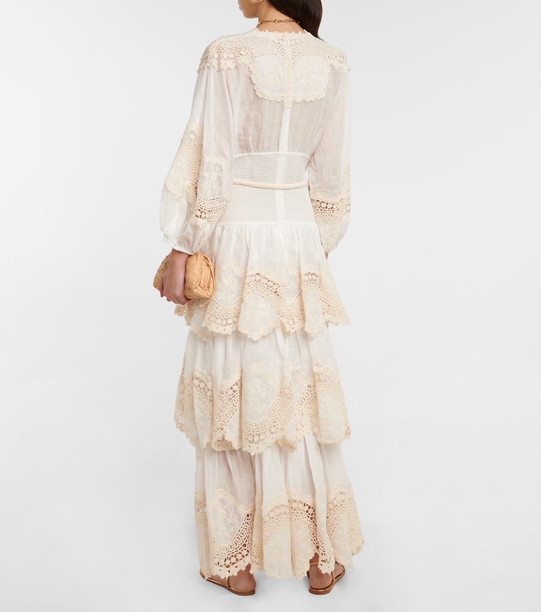 Robe longue Pattie brodée | Zimmermann